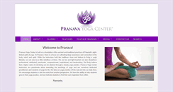 Desktop Screenshot of pranavayogacenter.com