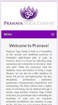 Mobile Screenshot of pranavayogacenter.com
